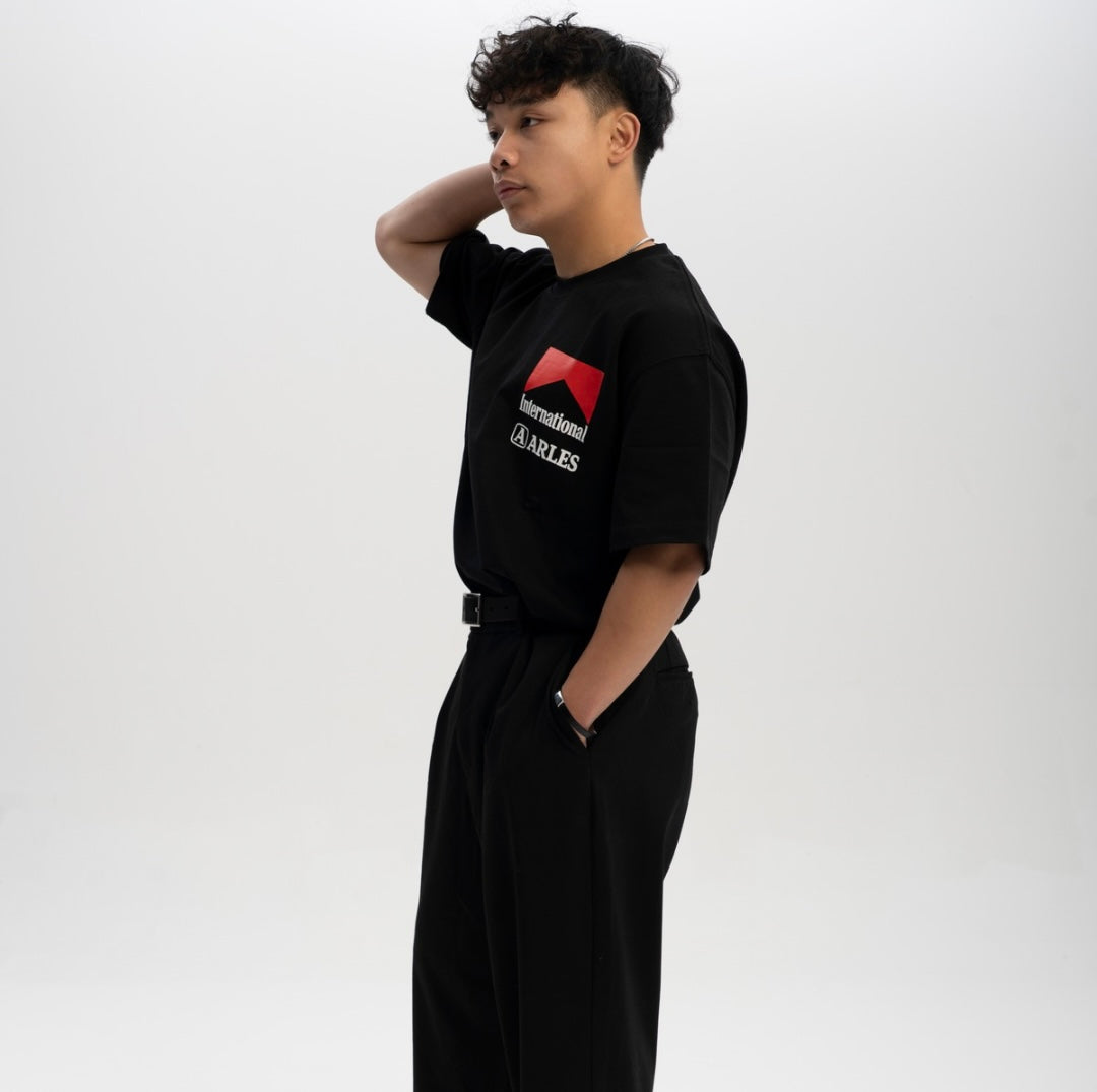 Arles International Team Shirt - Black