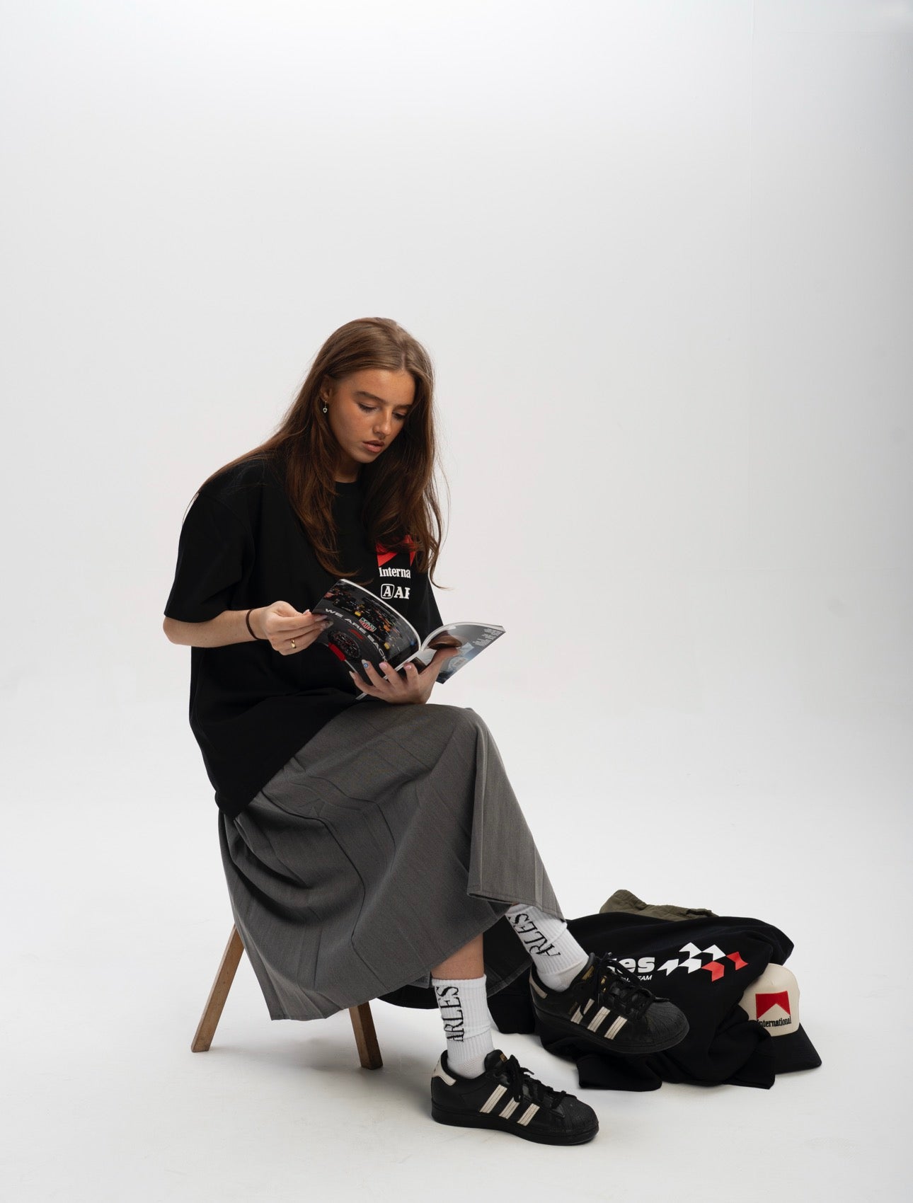 Arles International Team Shirt - Black